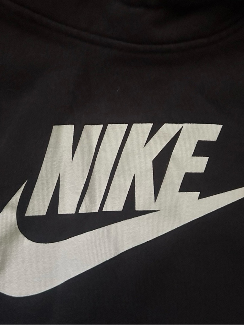 Youth Nike Black Hoodie With Logo Size XL - Picture 2 of 2